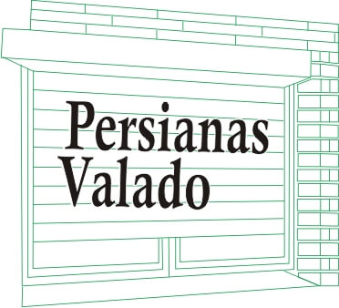 Logotipo de persianas Valado